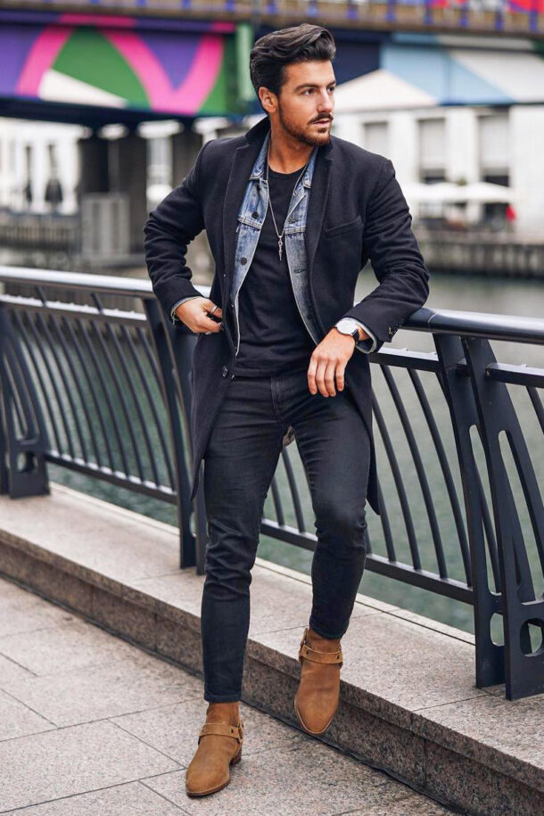 12 Black Pants and Brown Shoes Outfits for Men – Outfit Spotter