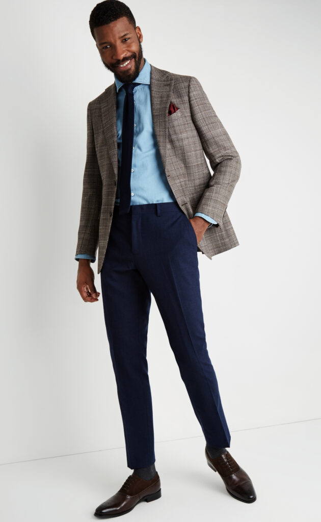 24 Blue Pants & Brown Shoes Outfit Ideas for Men – Outfit Spotter