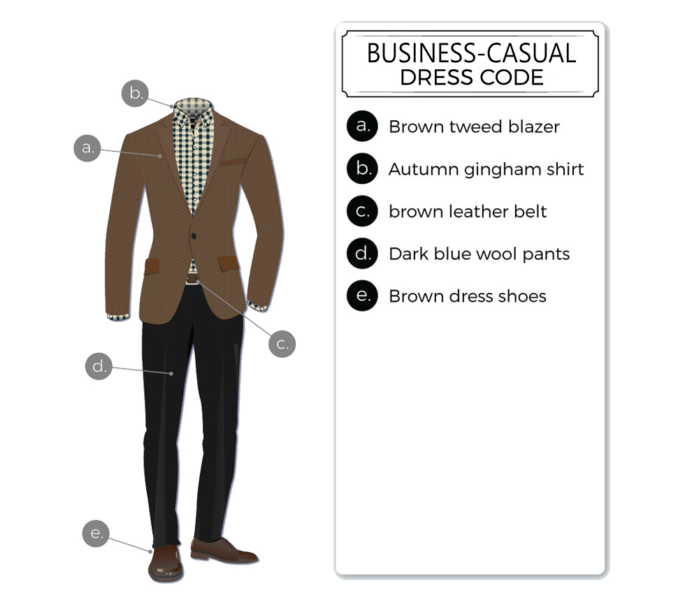 Business-casual dress code for men