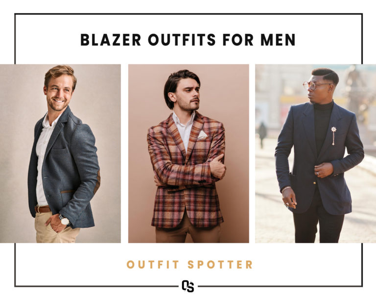 Different blazer outfits for men