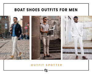 Boat shoes outfits for men