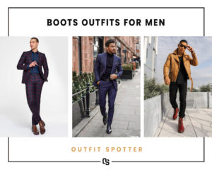 Different boots outfits for men