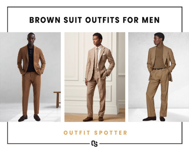 34+ Stylish Brown Suit Outfits for Men – Outfit Spotter