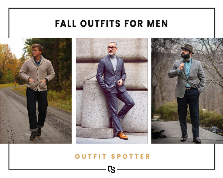 Different fall outfits for men
