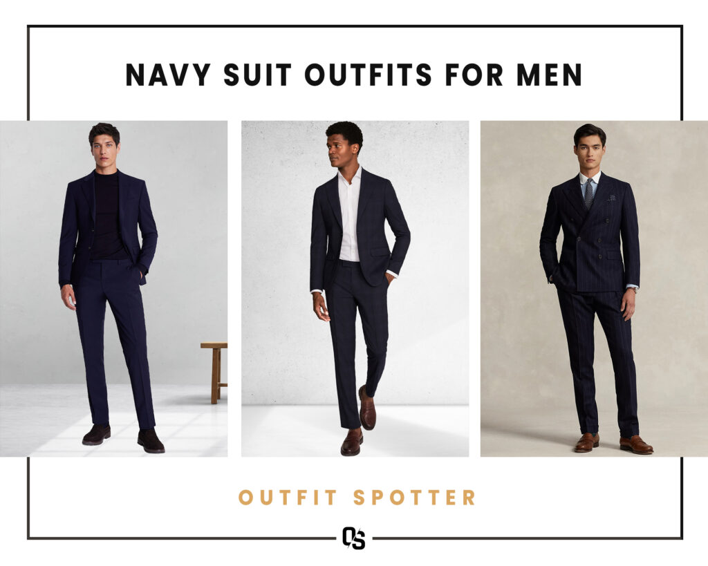 28 Best Navy Suit Outfits for Men – Outfit Spotter