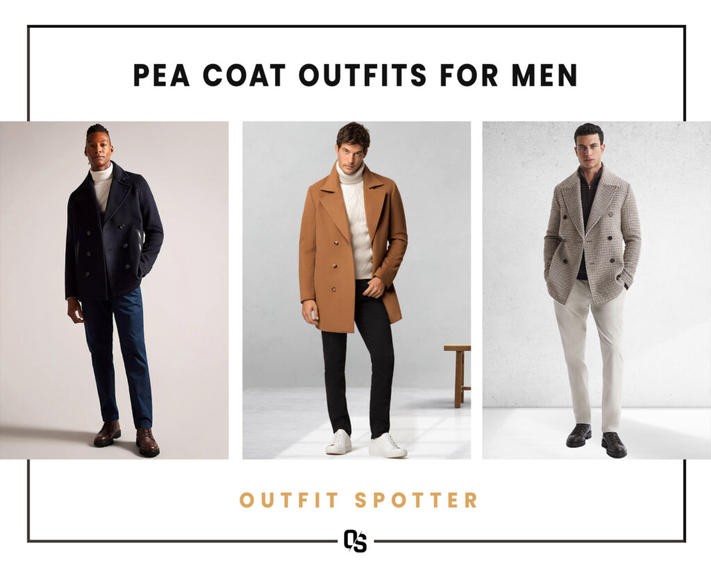 10 Pea Coat Outfits for Men – Outfit Spotter