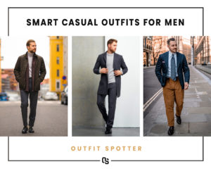 Different smart casual outfits for men