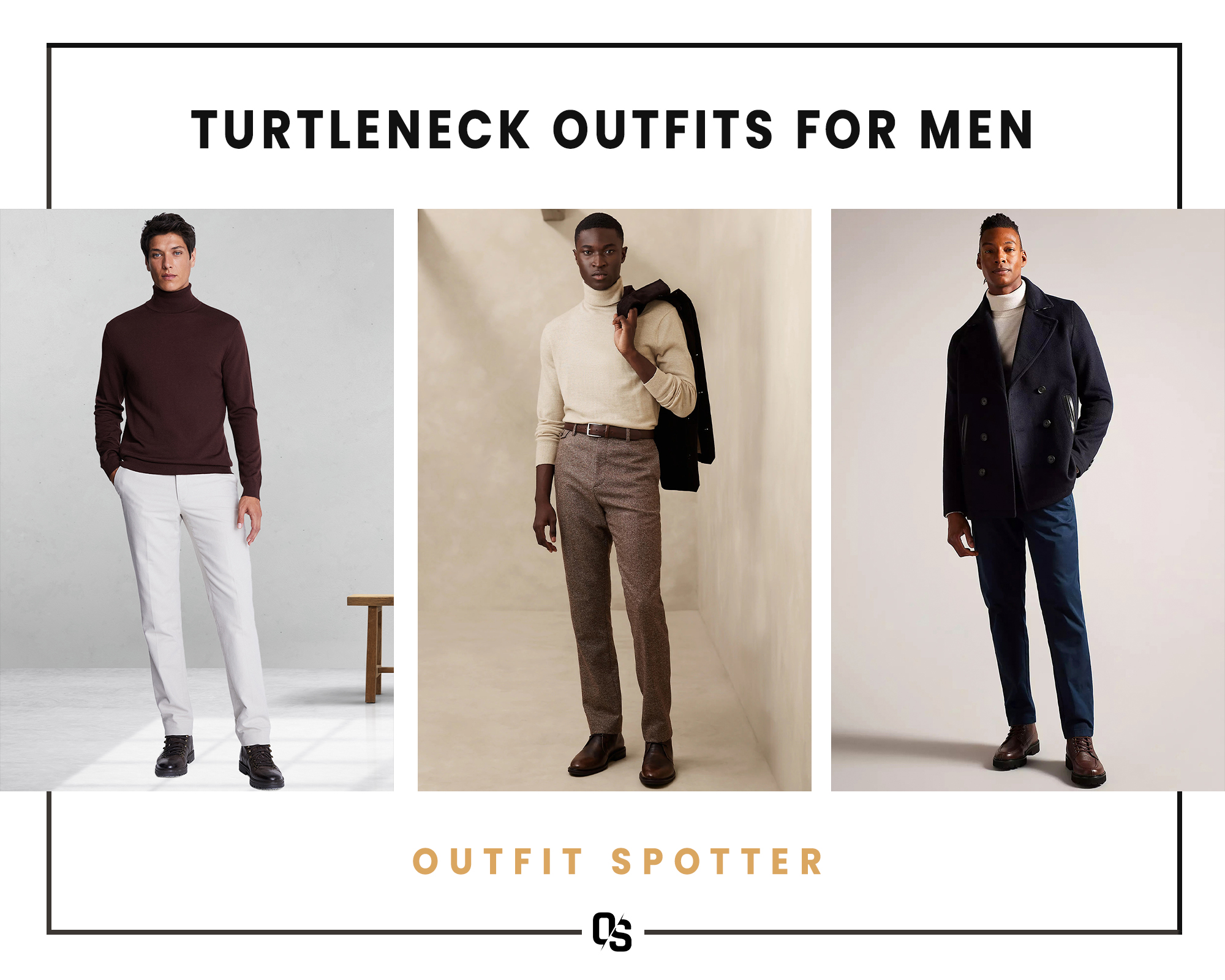 How To Wear Turtleneck T-shirt The Right Way  Mens casual outfits,  Turtleneck outfit men, Men casual
