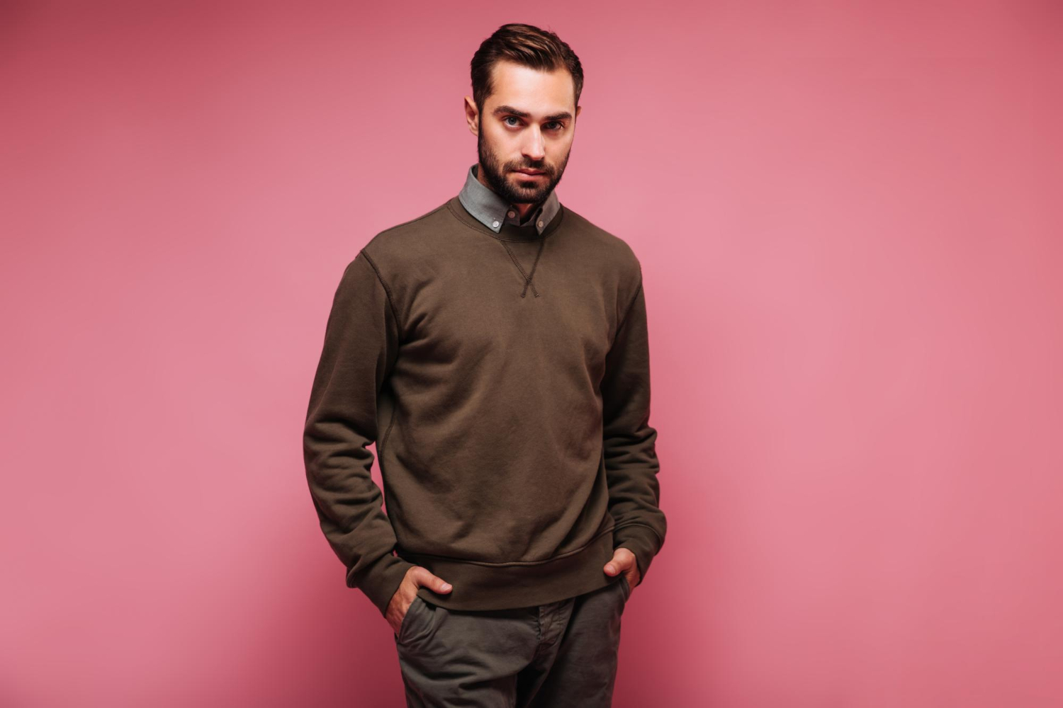 Different types of sweaters to wear over a dress shirt