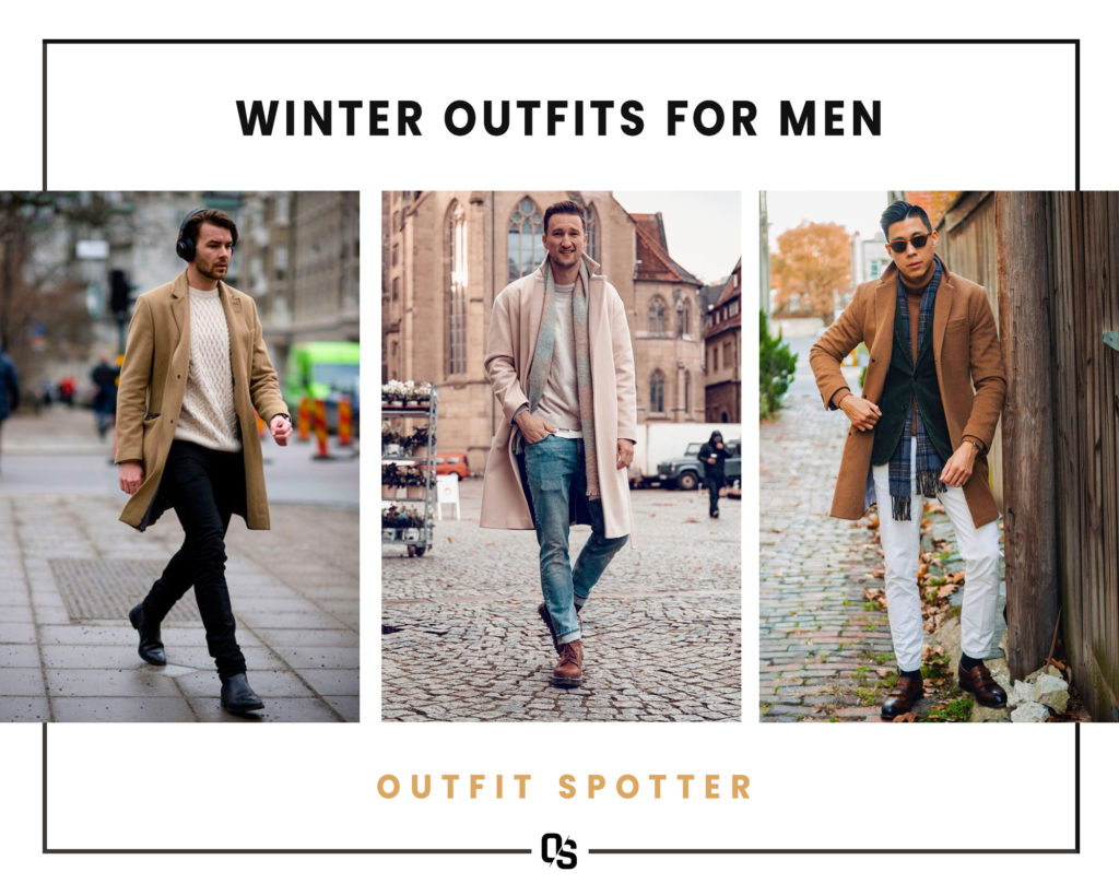 Different winter outfits for men