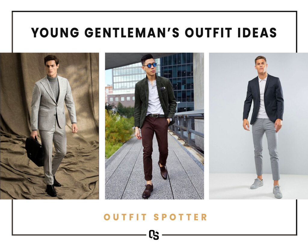 Different young gentleman's outfit ideas