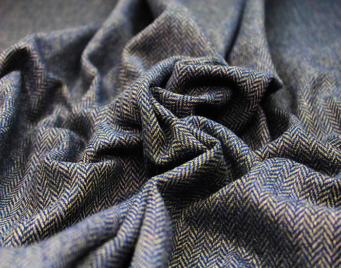 Herringbone wool suit fabrics