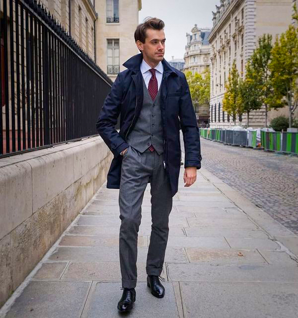 19 Gray Pants & Black Shoes Outfits for Men – Outfit Spotter