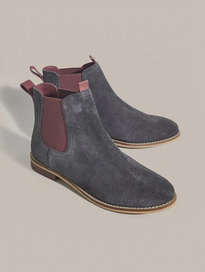 Suede Chelsea boots for men