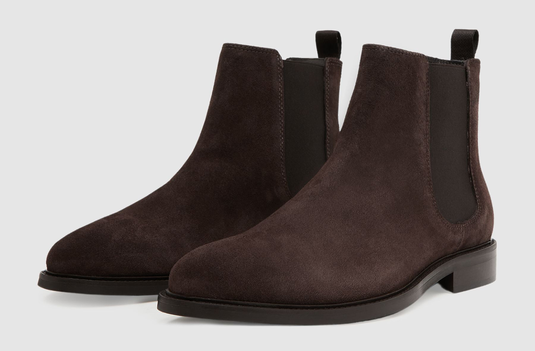 Brown Chelsea boot style