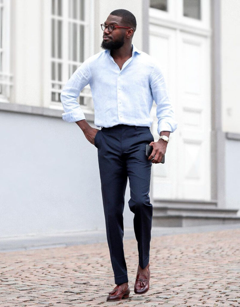 10 Classic Navy Blue Dress Pants Outfits for Men – Outfit Spotter